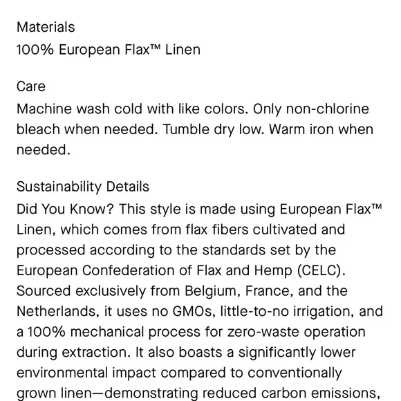 Everlane Blue white stripe 100% Linen Shirtdress - Picture 7 of 13